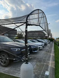 Coperture antigrandine grandi parcheggi concessionarie