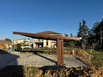 Pensiline impermeabili carico neve e fotovoltaico