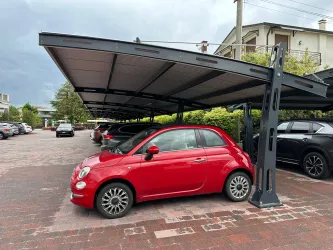 Pensiline impermeabili carico neve e fotovoltaico